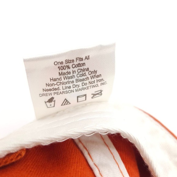 University Texas Longhorns Strapback Hat Baseball Dad Cap NCAA Collegiate Orange - Picture 8 of 8